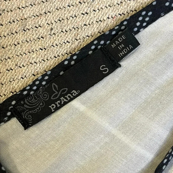 Prana Nari Halter Keyhole Sleeveless Hi Lo Midi Dress in Mist - Picture 6 of 17